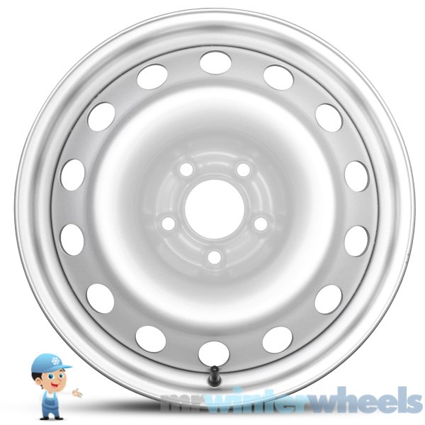 16 Inch Honda Civic Steel Winter Wheels and Winter Tyres 1.4i, 1.8i, 2.