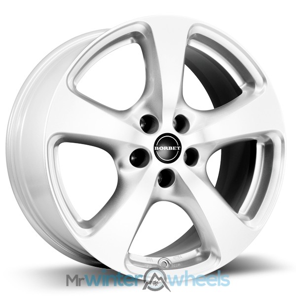 17 Inch Skoda Yeti 5l Borbet Alloy Winter Wheels And
